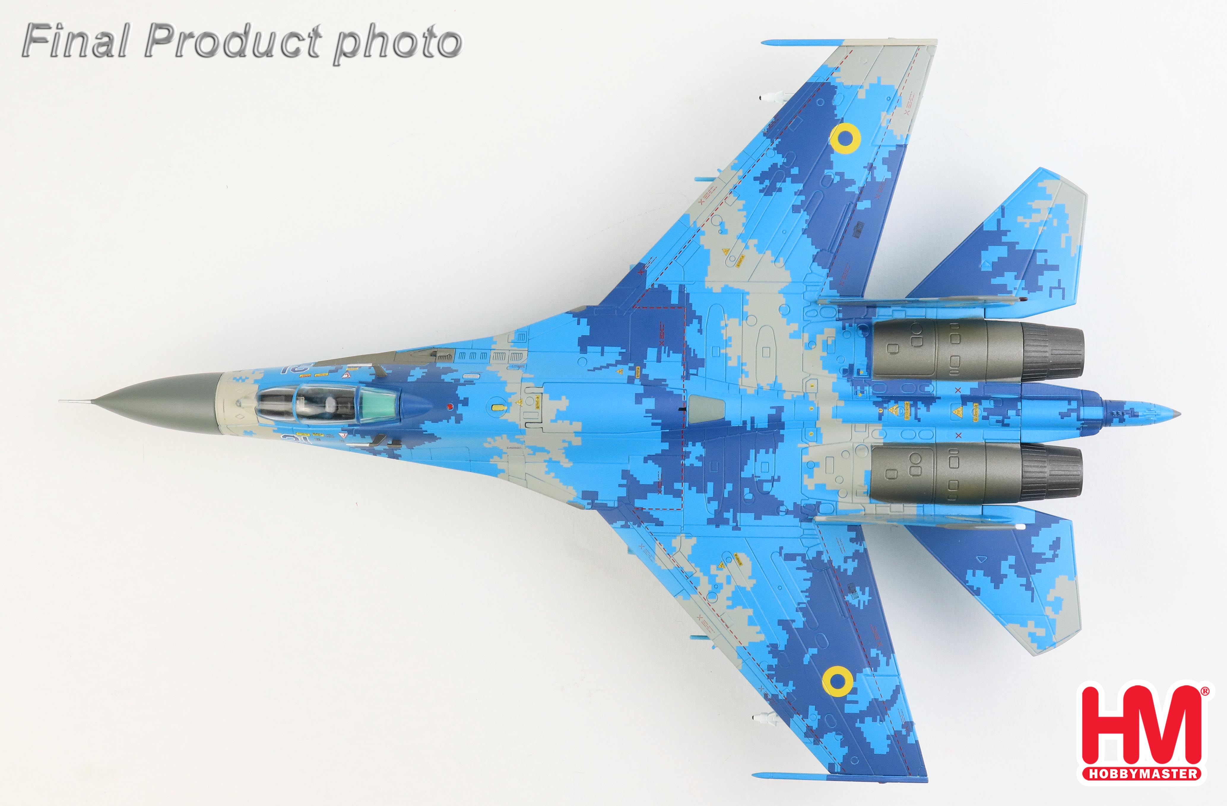 Su-27 Flanker B Blue 21, Ukrainian Air Force (with 2 x JDAM-Er